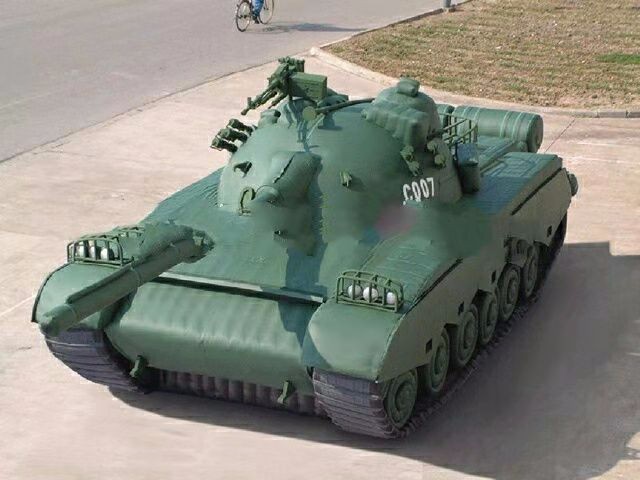佛山军用充气坦克车